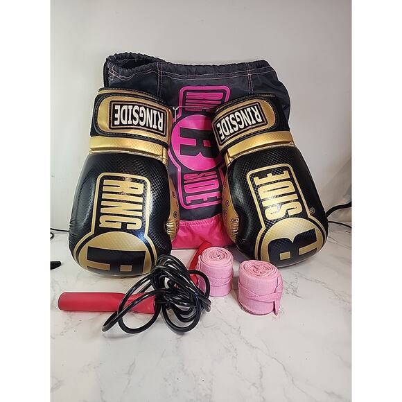Ringside Apex Flash Sparring Gloves FTG2 14 OZ Set . Read Description - Picture 1 of 7